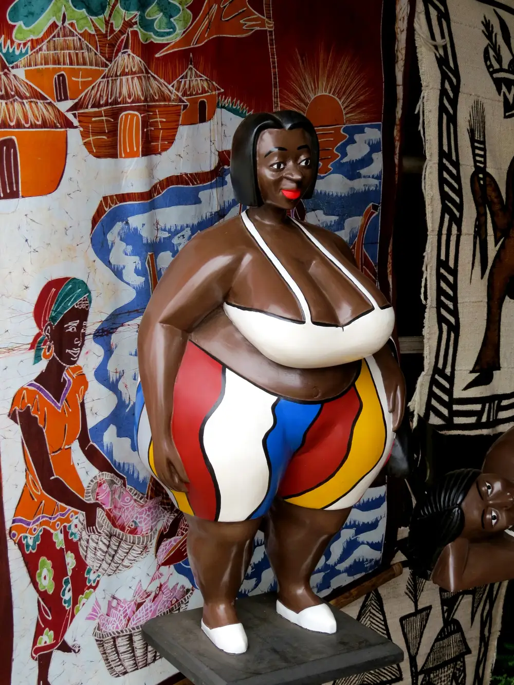 african lady art