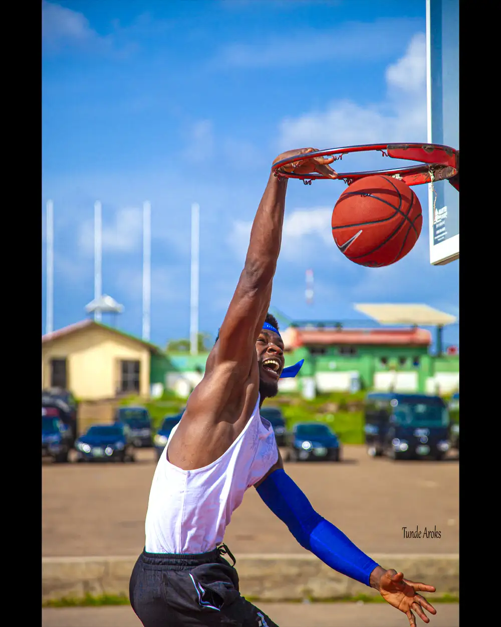 Dunking a Basketball