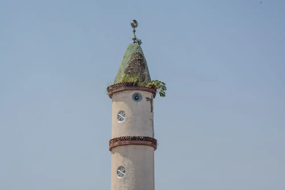 A church tower