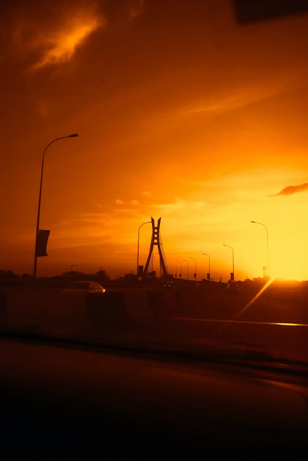 Sunset in Lagos