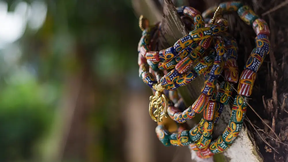 Beads made in Africa