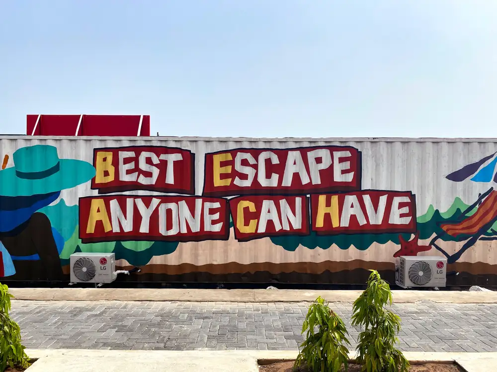 Best Escape Anyone Can Have Art Mural