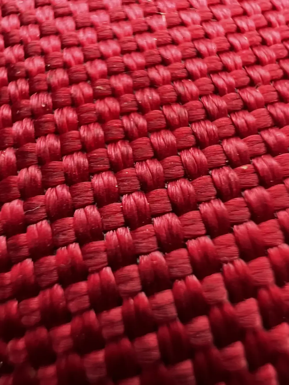 Red Weave Macro