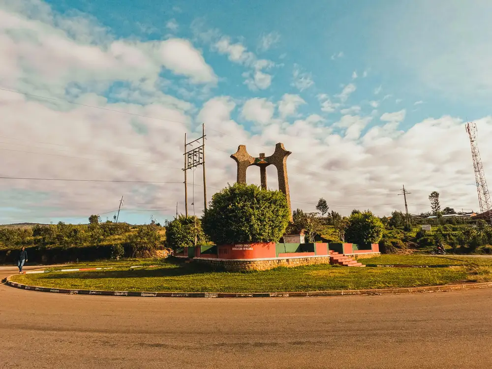a pillar view