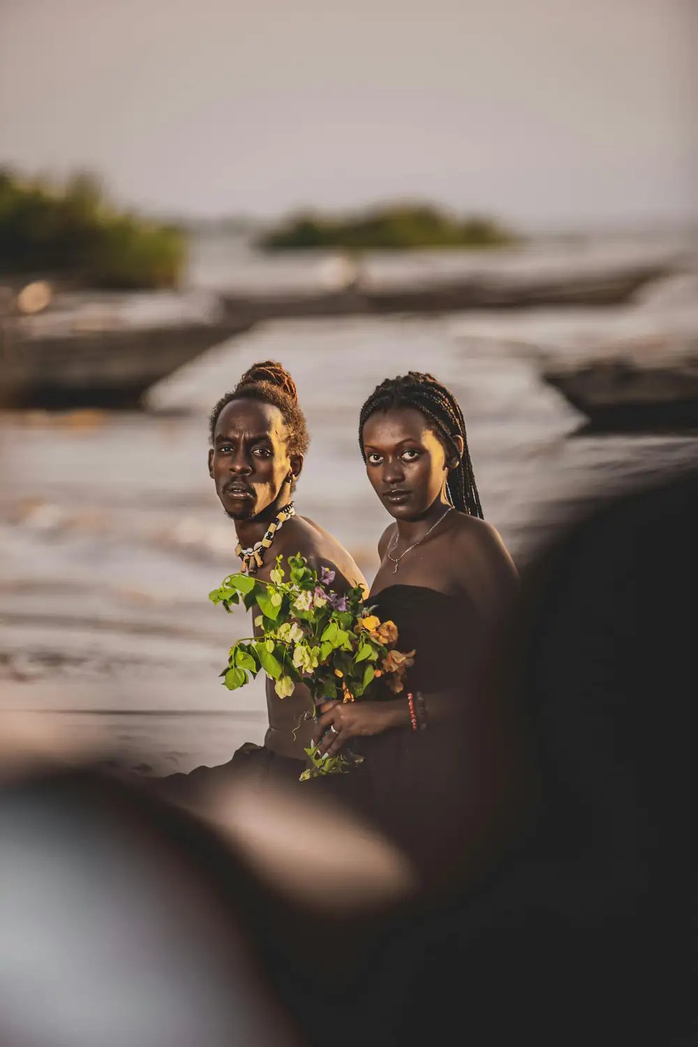 photoshoot on water