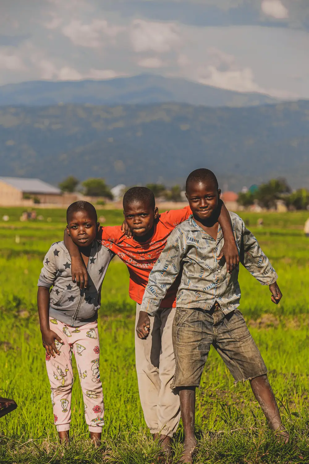 three young boys