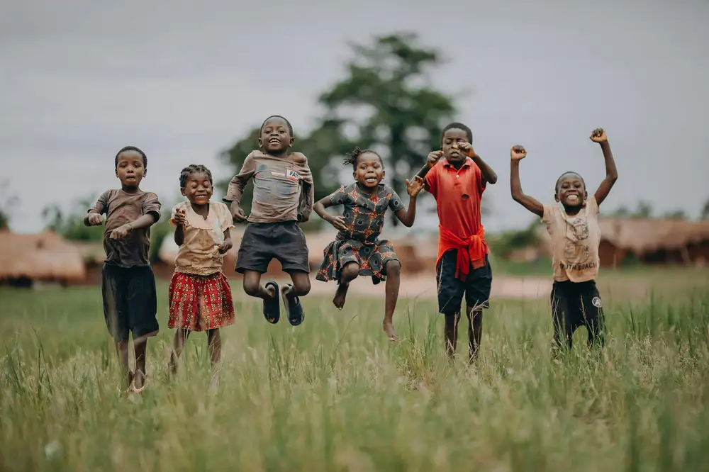 children playing