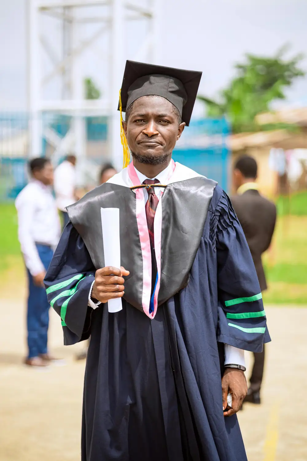 male graduand