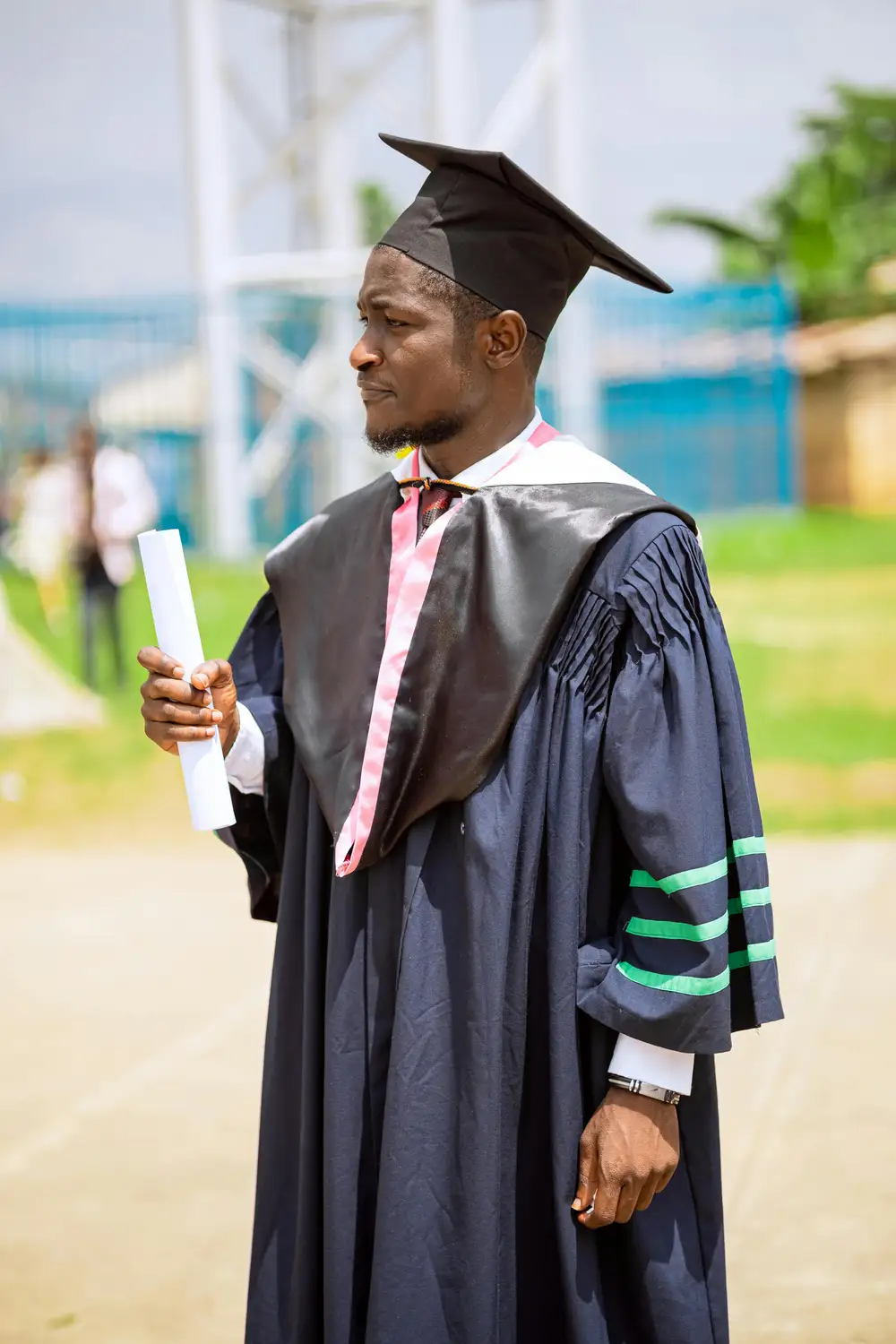 male graduand