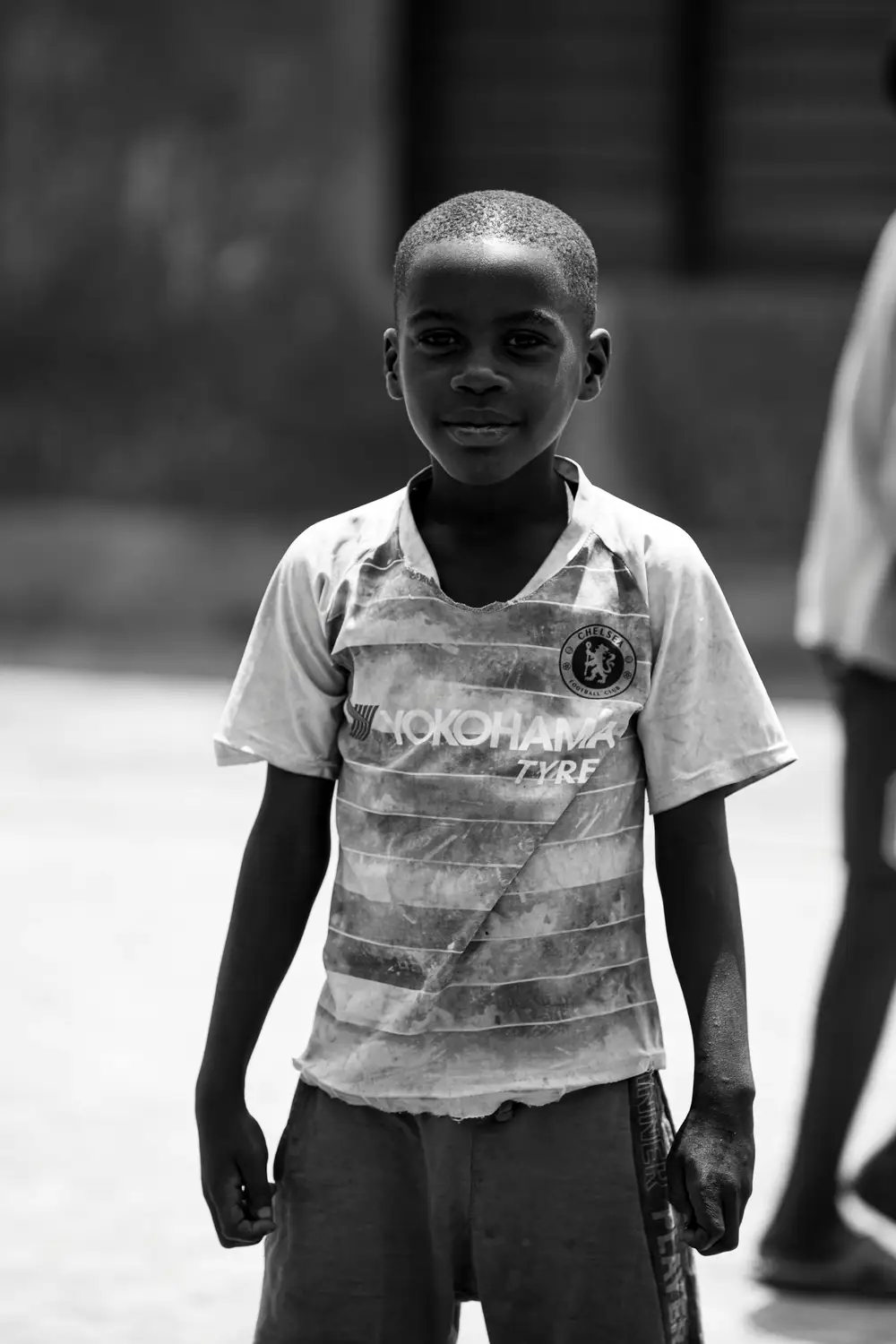 a young boy