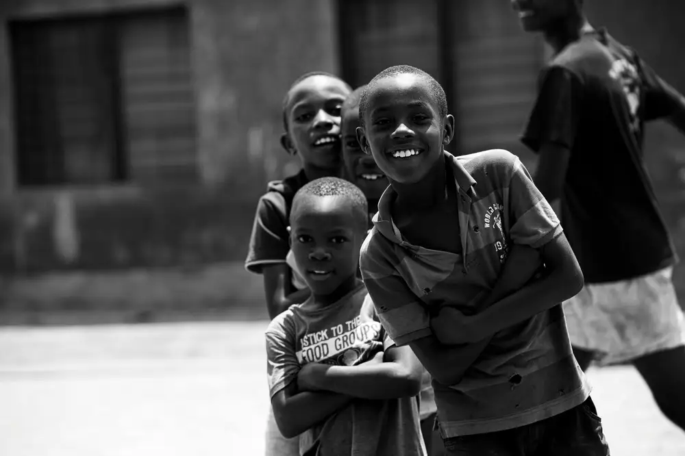 children playing