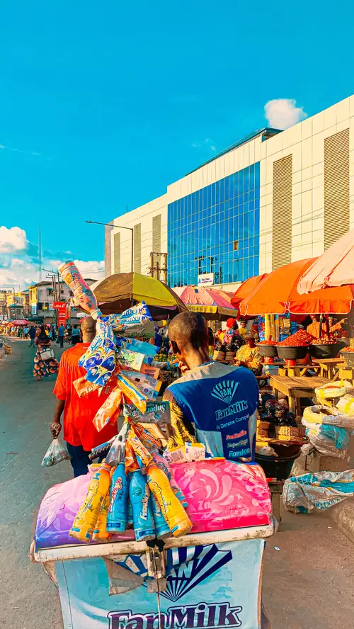 Hustle and bustle of Lagos